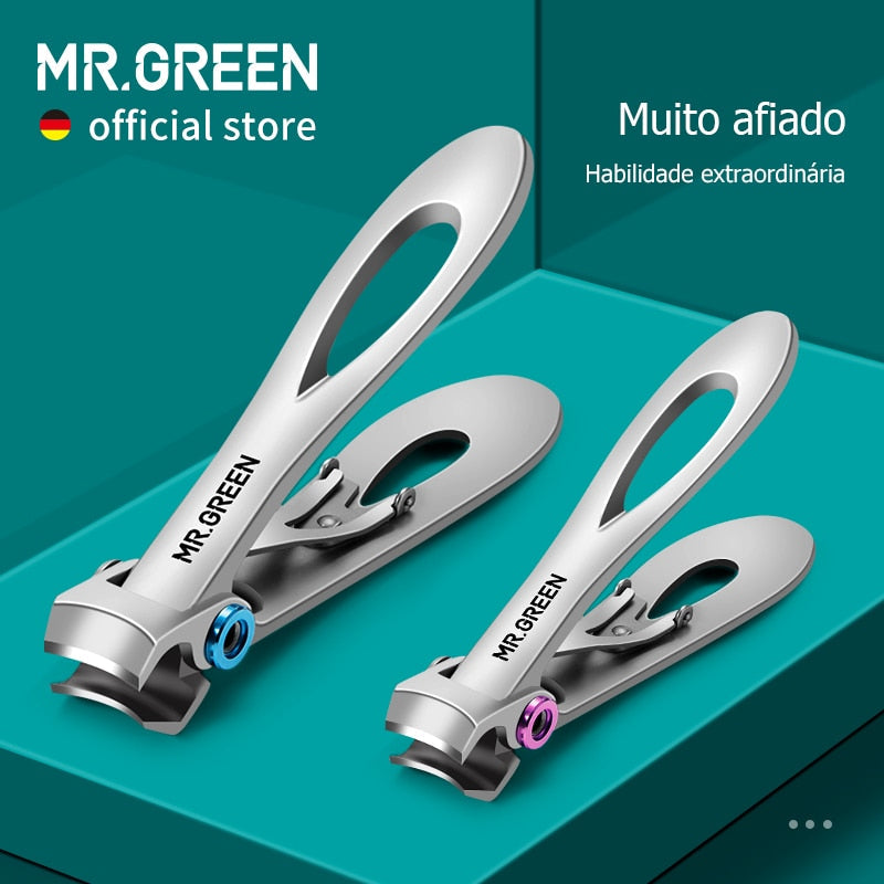Cortadores de Unhas Mr. Green, Aço Inoxidável - Nanii Shop